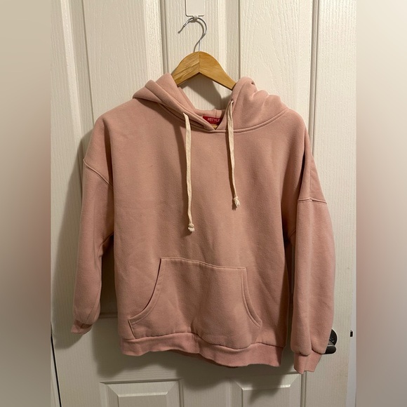Light Pink Hoodie - Picture 1 of 4